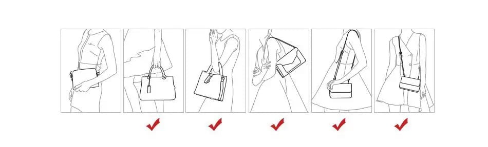 carrying variation-Snake print leather shoulder bag