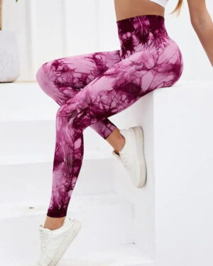 dusty-pink-tie dye print fitness leggings (3)
