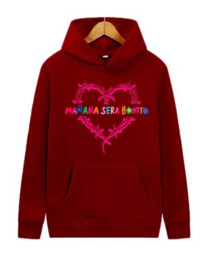 Mañana Será Bonito Sweatshirt – wine-red