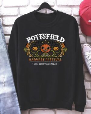Pottsfield Harvest Festival Sweatshirt – black