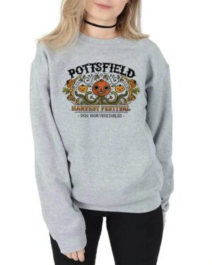 Pottsfield Harvest Festival Sweatshirt – gray