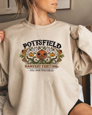 Pottsfield Harvest Festival Sweatshirt – khaki