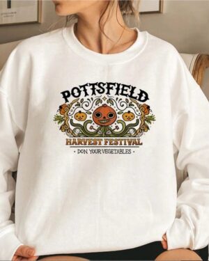 Pottsfield Harvest Festival Sweatshirt – white